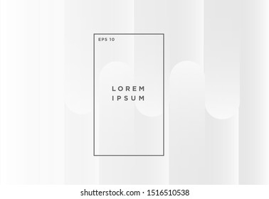 White abstract texture. minimal vector background 3d paper art can be used in cover design, book design, poster, cd cover, flyer, website backgrounds or advertising.