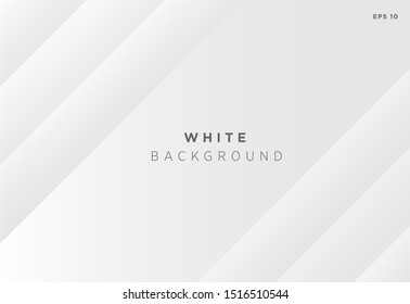 White abstract texture. minimal vector background 3d paper art can be used in cover design, book design, poster, cd cover, flyer, website backgrounds or advertising.