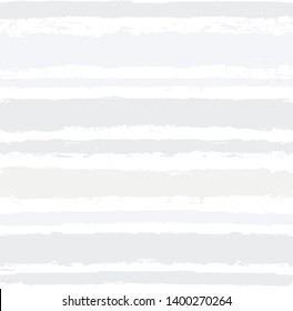 White abstract texture, paint stripe Seamless pattern. gray minimal striped graphic background. light ink brush strokes. grunge stripes, paintbrush line. texture lines backdrop - Vector