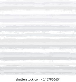 White abstract texture, paint stripe Seamless pattern. gray minimal striped graphic background. light ink brush strokes. grunge stripes, paintbrush line. texture lines backdrop - Vector