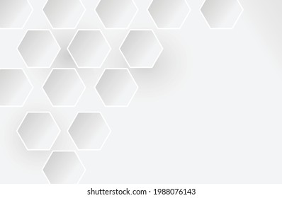White abstract texture. Vector background 3d paper art style can be used in cover design, book design, poster, cd cover, flyer, website backgrounds or advertising.