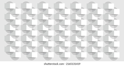 White abstract texture. Vector background 3d paper art style can be used in cover design, book design, poster, flyer, cd cover, website backgrounds or advertising.