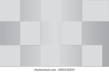 White abstract tiles background vector illustrator. white texture background design for building tiles, building wall.