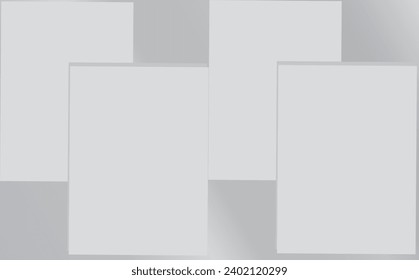 White abstract tiles background vector illustrator. white texture background design for building tiles, building wall.
