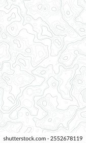White abstract topographic background modern design illustration template