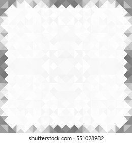 White abstract triangle geometric background for you amazing holiday design. Winter background. Extra white template. Empty place for your headline.
White texture.
