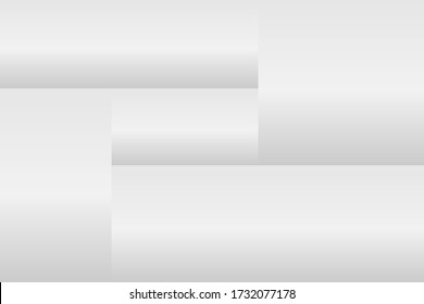 White abstract vector background design template with geometric shapes