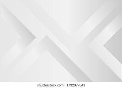 White abstract vector background design template with triagle shapes