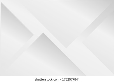 White abstract vector background design template with triagle shapes