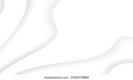 white abstract vector background with shadows