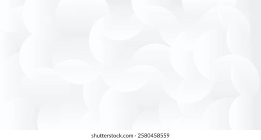 White abstract vector long minimal banner. Light neutral background with arrows and copy space for text. Facebook cover, white and gray color elegant background. vector illustration