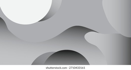 Fondo abstracto blanco de la onda. Composición de Formas fluidas. Ilustración vectorial moderna eps 10.