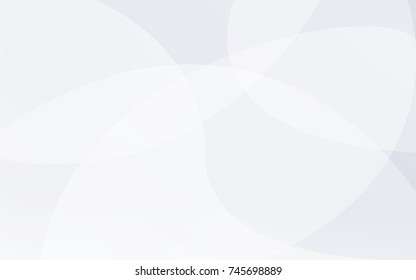 white abstract wave background with futuristic concept vector