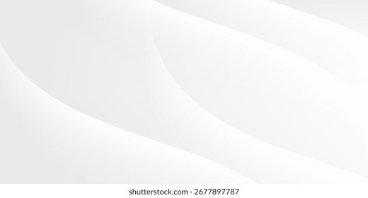 Fondo blanco de la onda Abstractas. diseño moderno creativo de moda en Ilustración vectorial