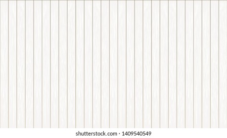 White Abstract Wood Plank Texture Background. EPS10 Vector