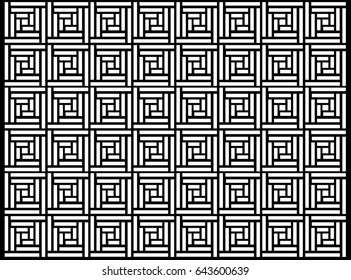 White Abtract background - illustration with square, Rectangular rods
