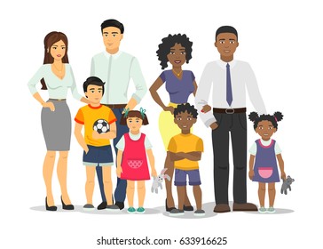 10,865 African american family Stock Illustrations, Images & Vectors ...