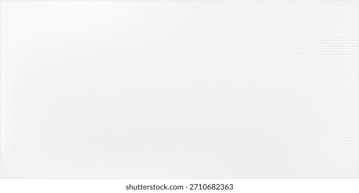 Base abstracta de aire blanco con flujo curvo sutil. Puntos de semitono, campo punteado débil, fondo limpio brillante con textura suave.