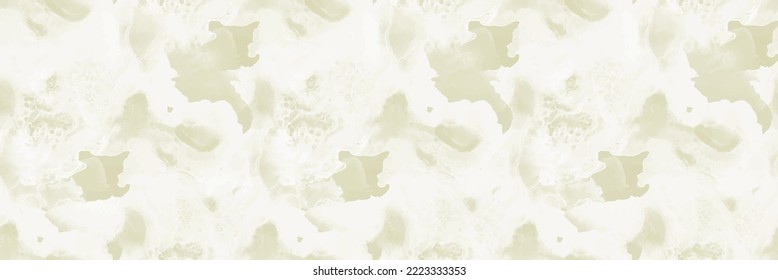 White Alcohol Ink Watercolor. White Tile Floor. Beige Marble Background. Light Water Color Marble Wall. Light Marble Texture. Beige Abstract Watercolor. Beige Yellow Pattern. Vector Abstract Template