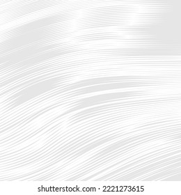 White aluminium metal wavy vibrant background. Striped shift texture. Moire interference effect. Line variable hypnotic contrast, polished steel background. Vector wallpaper