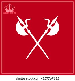 White Ancient Weapon Tool Equipment. icon 