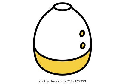 White appliances: humidifier, isometric illustrations, Vector Illustration
