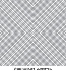 White Argyle Plaid Tartan textured pattern design suitable for fashion textiles and graphics