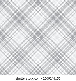 White Argyle Plaid Tartan textured pattern design suitable for fashion textiles and graphics