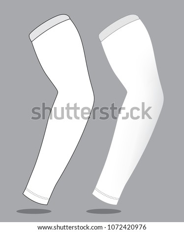 Download White Arm Sleeve Template Stock Vector (Royalty Free ...