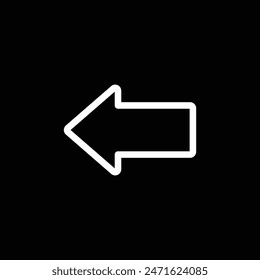 white arrow icon, white arrow isolated on different color background. direction symbol collection. Vector illustration.