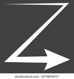 white arrow icon, white arrow isolated on white,arrow icon for your additional design needs, web app symbol direction etc. 