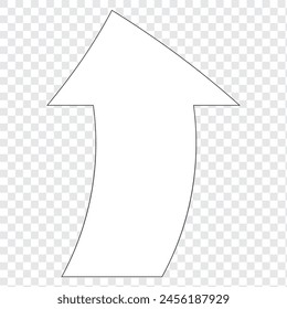 white arrow icon on transparent background. flat style. white arrow icon for your web site design, logo, app, UI. arrow symbol. arrow sign.