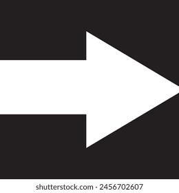 white arrow icon on transparent background. flat style. white arrow icon for your web site design eps 10
