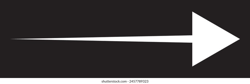 icono de flecha blanca sobre fondo transparente. estilo plano. icono de flecha blanca para el diseño del Sitio web, logotipo, App, UI. símbolo de flecha. signo de flecha.