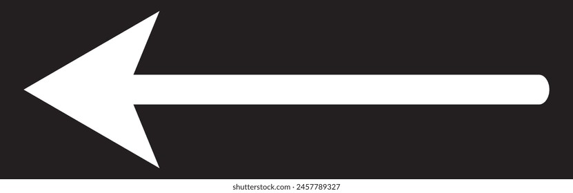 icono de flecha blanca sobre fondo transparente. estilo plano. icono de flecha blanca para el diseño del Sitio web, logotipo, App, UI. símbolo de flecha. signo de flecha.