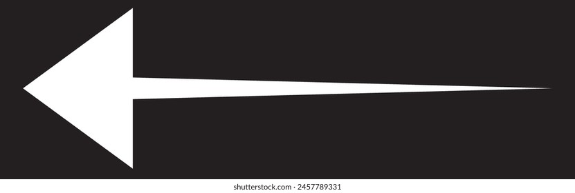 white arrow icon on transparent background. flat style. white arrow icon for your web site design, logo, app, UI. arrow symbol. arrow sign.