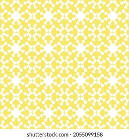 White arrows background on yellow.Trendy Geometric seamless pattern.Vector colorful arrows ornament.For web,fabrics,textile,wrapping paper, wallpaper,other designs.