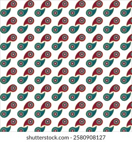 white art color pattern design
