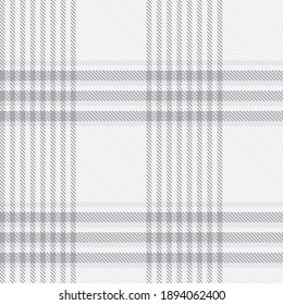 White Asymmetric Plaid seamless pattern suitable for fashion textiles and graphics