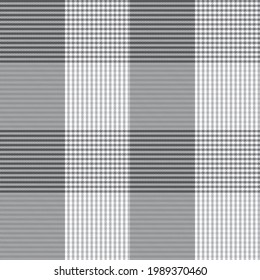 White Asymmetric Plaid textured seamless pattern suitable for fashion textiles and graphics