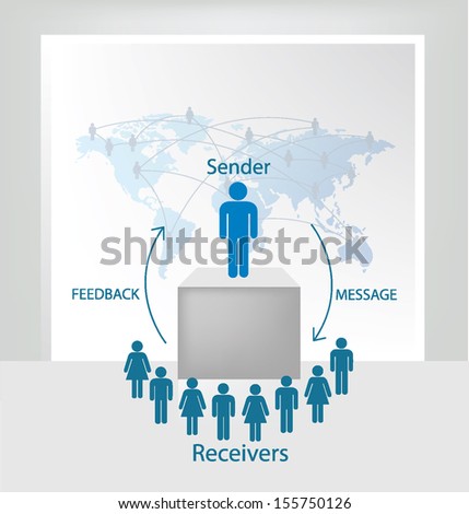 White backdrop in room. communication concept. connection. vector Illustration.
