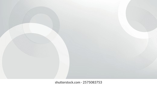 White background abstract art vector illustration with shapes. White vector presentation background for poster, banner, wallpaper, mockup, flyer, and report
