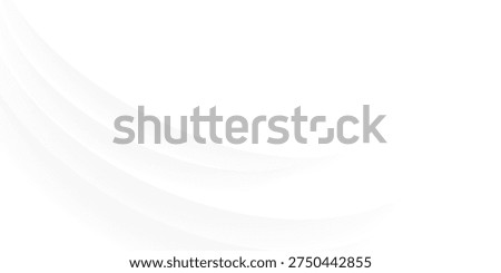 white background with abstract artistic color gradient and elegant curve line