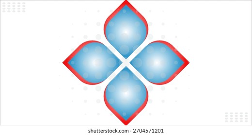 White background with abstract blue gray square decoration. Vector illustration for modern presentation background, brochure design, business card background, website slider, landing page.