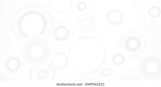 White background. Abstract circle design. Vector illustration