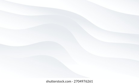 Fondo blanco con la decoración abstracta de la curva