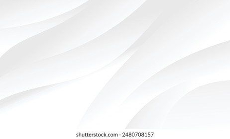 white background with abstract curve line elegant graphic design element decoration