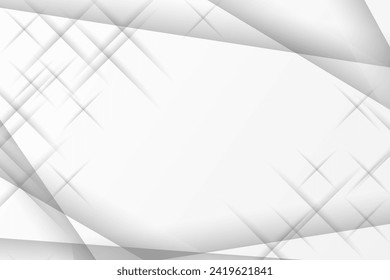 White background with abstract design