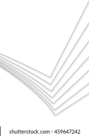 white background abstract design