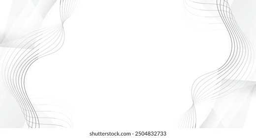 White Background abstract design. frame template banners, posters, flyers. white tone. Simple art style. have space for text creative.